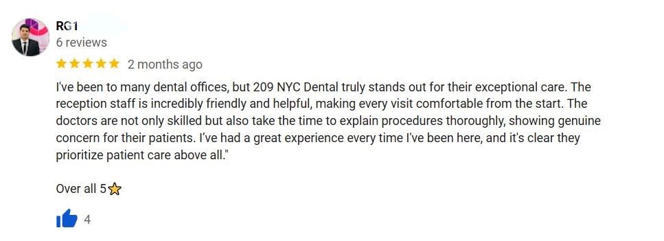 best dentist in Manhattan Midtown